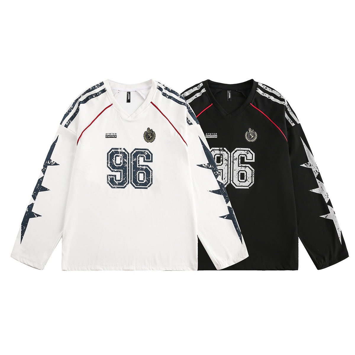 Women Activewear V-neck Sports Sweatshirt