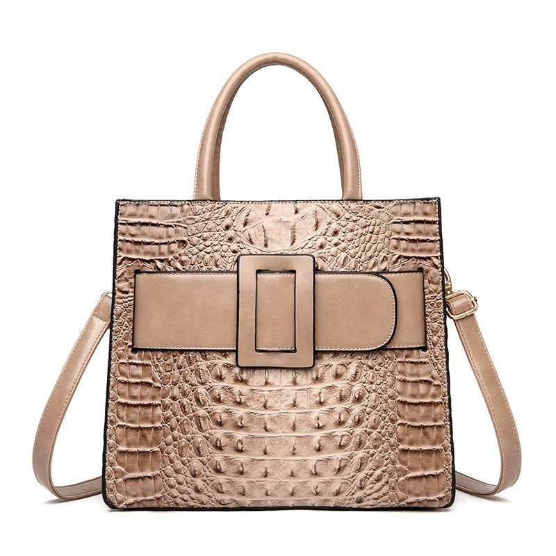 Accessories Women Crocodile Vintage Crossbody Tote Bag