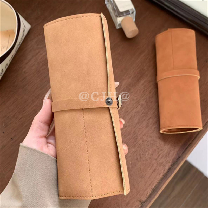 Accessories Wristband Matte PU Roll-Up Watch Organizer Case