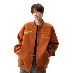 Unisex Embroidered Vintage Streetwear Style Jacket