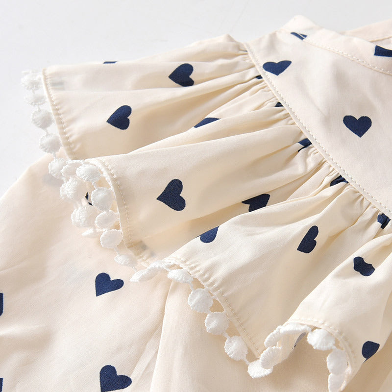 Newborn Infant Cotton Clothes Love Baby Onesie Romper