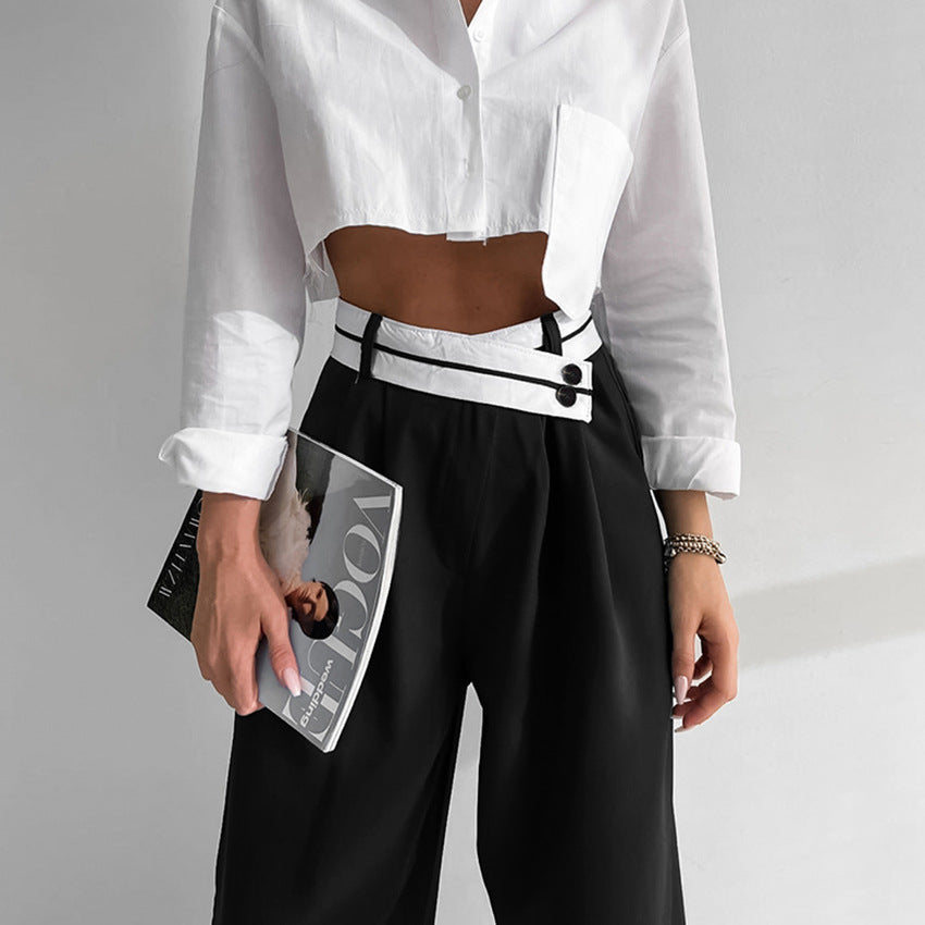 Women Casual Wide Leg Active Pants