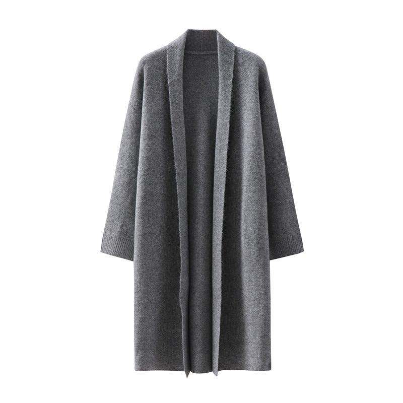 Women Long Loose Sweater Jacket