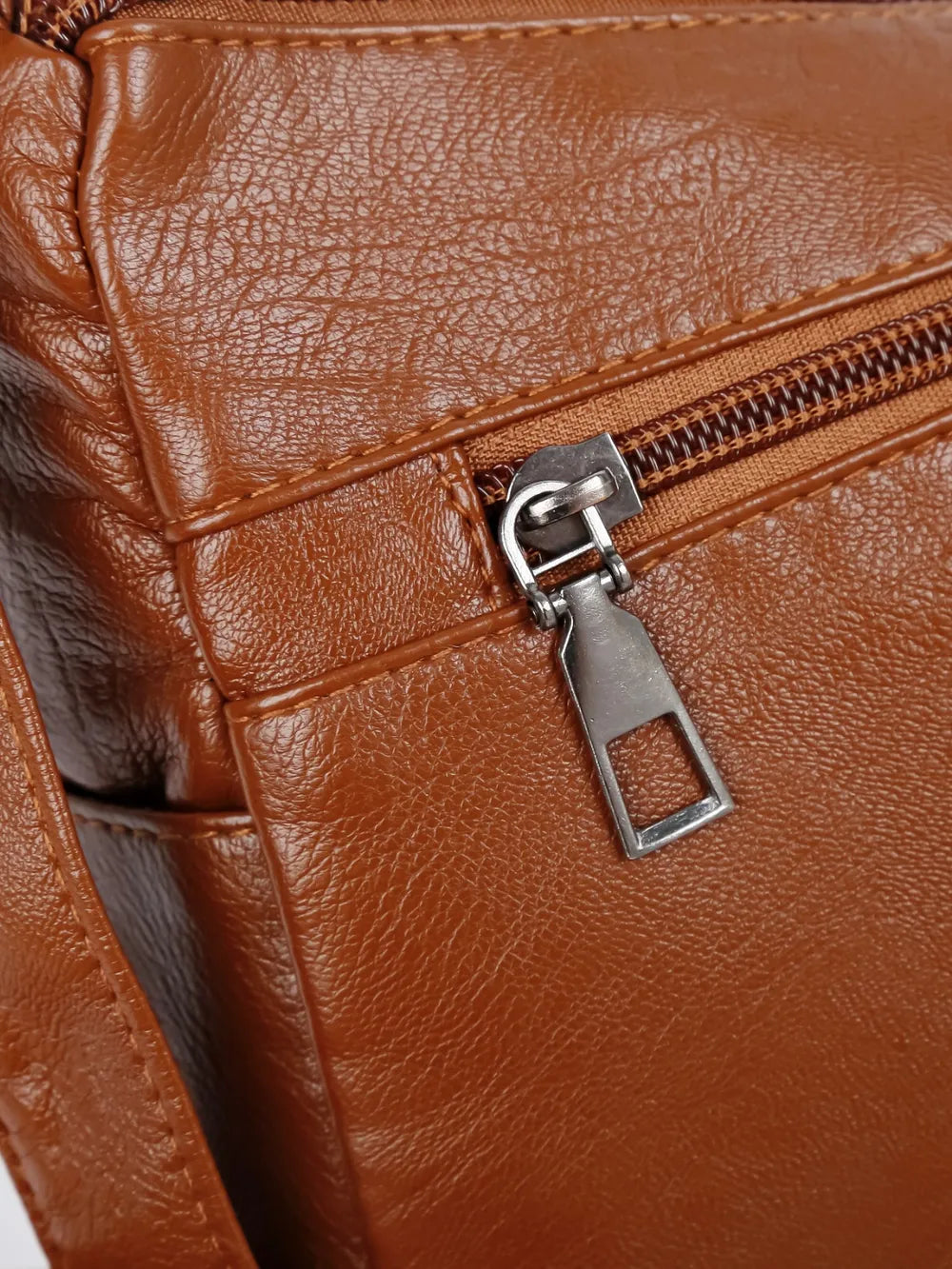 Accessories Women PU Leather Adjustable Strap Shoulder Bag