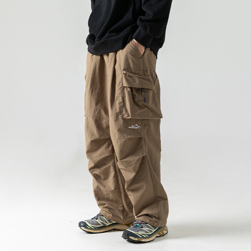 Men Casual Loose Cargo Pants