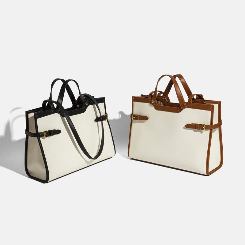 Accessories Women Canvas Niche Shoulder Tote Bag