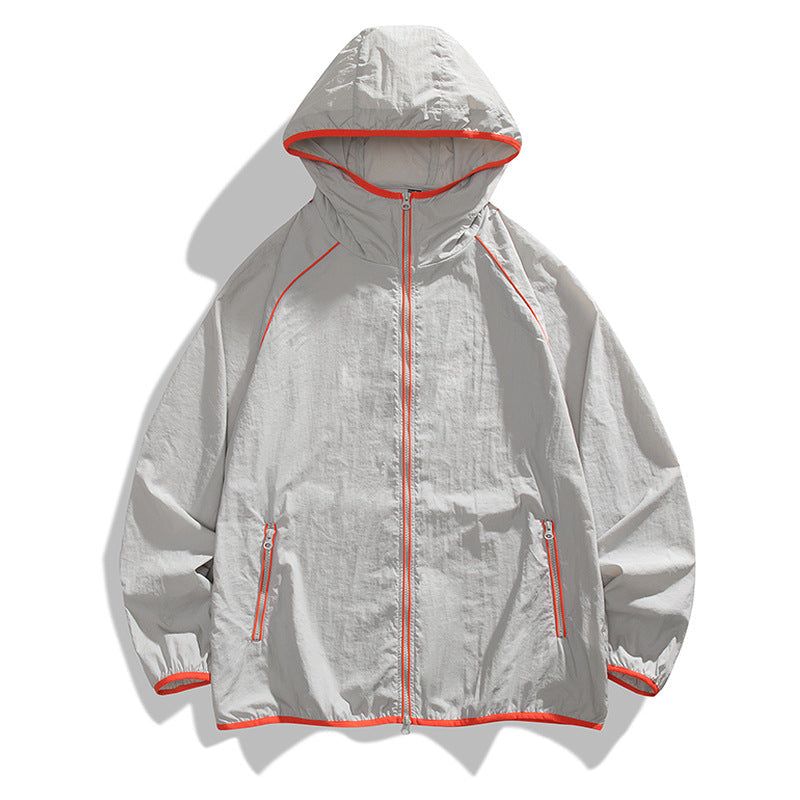 Men Fishing and Hiking Outdoor Sports Sunscreen Jacket