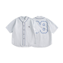 Kids Boys Printed Bubble Pattern Baseball Shirt