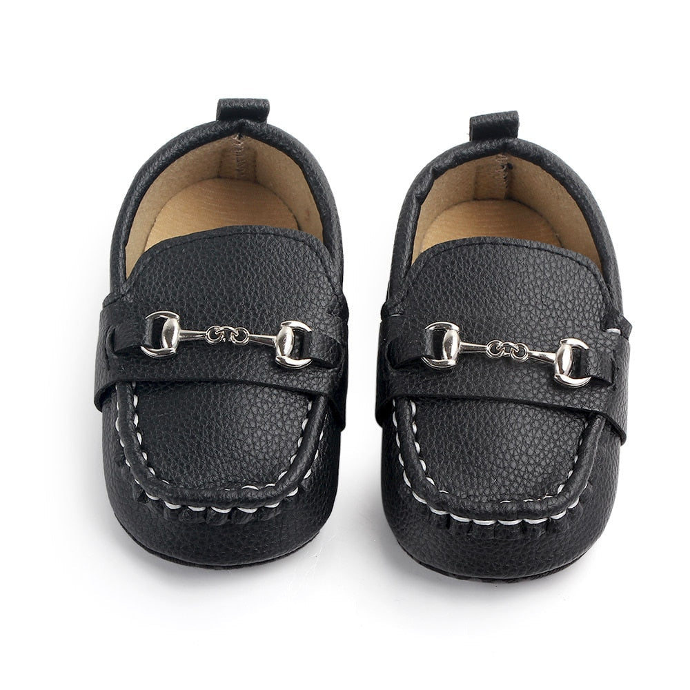 Kids Boys Infant First Walker Soft Soled Toddler Mosscasin