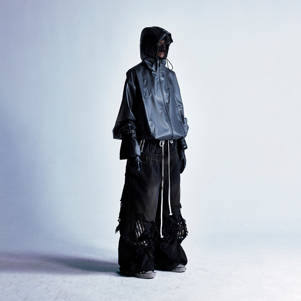 Men Waterproof Hooded Outerwear