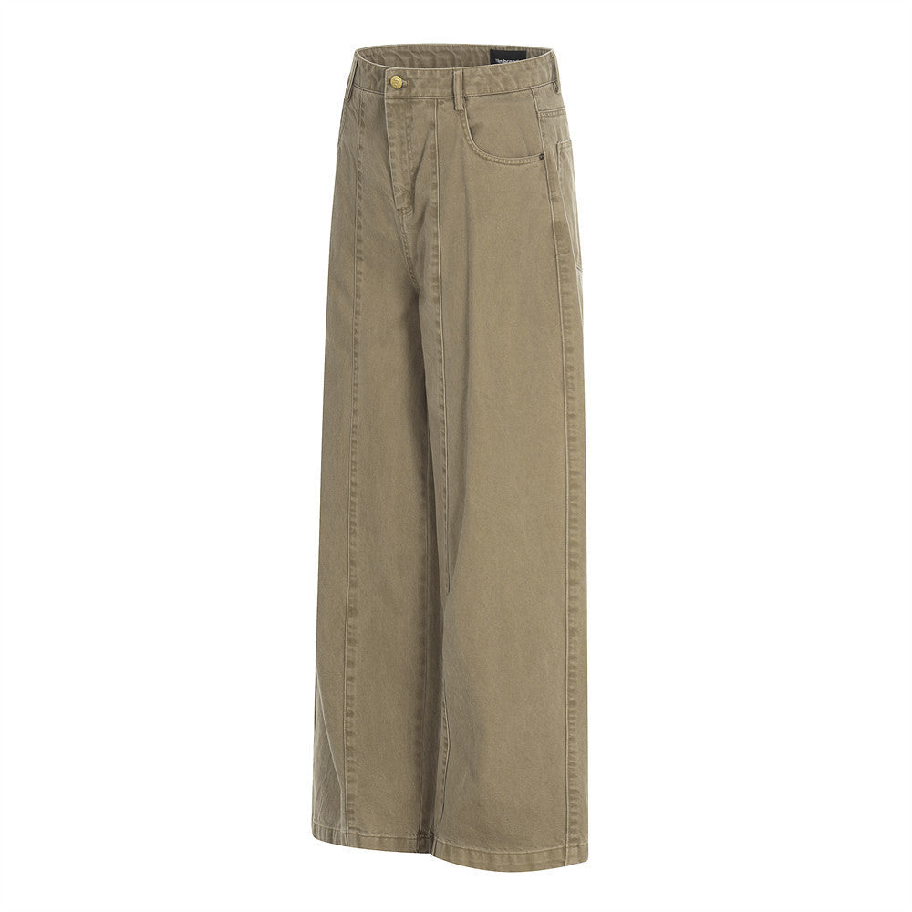 Men Casual Straight Leg Denim Pants