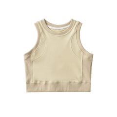 Women Active Threaded Splicing Vest