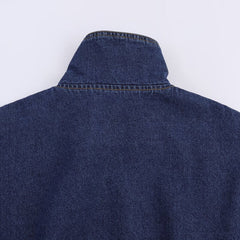 Men Casual Denim Trucker Jacket