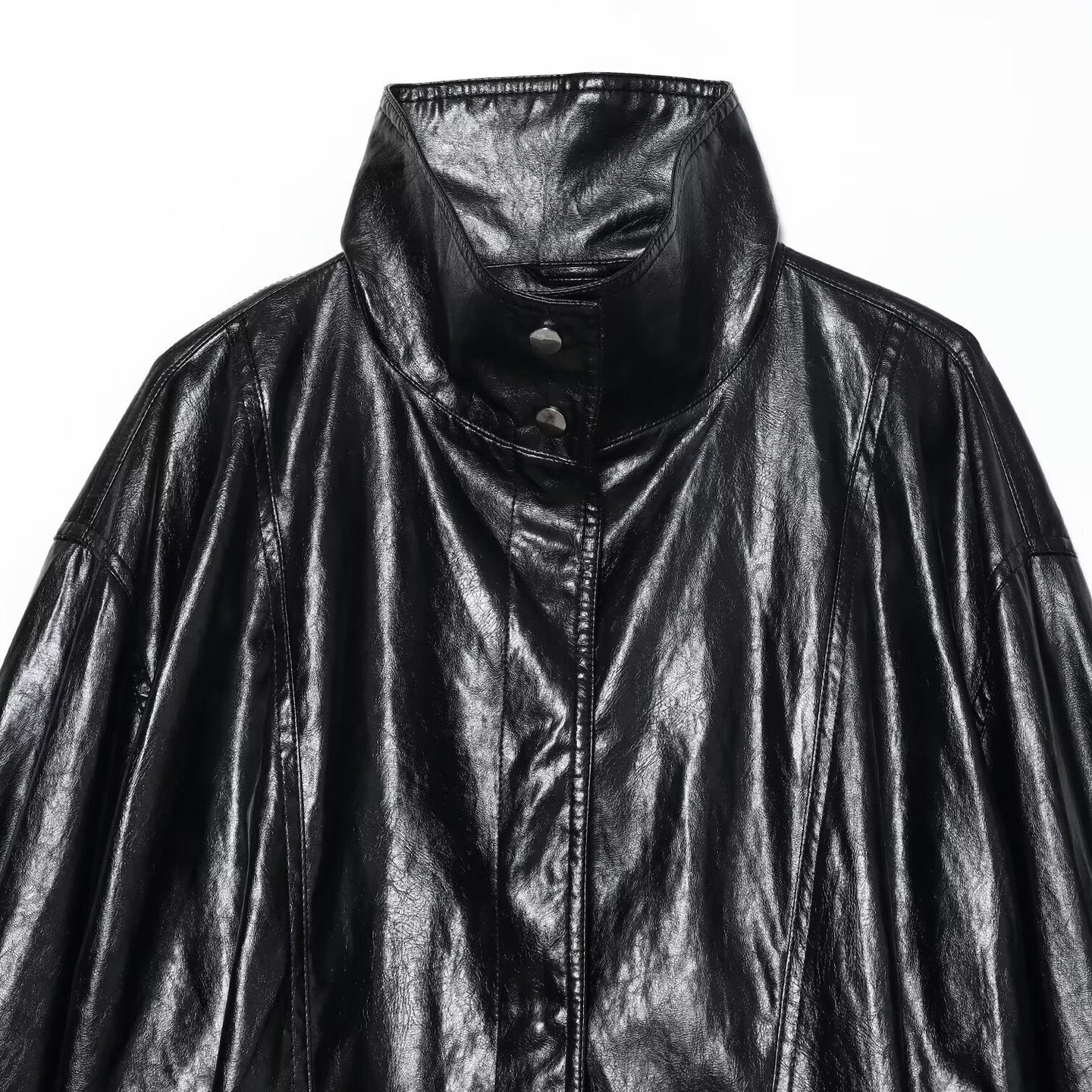 Women Aviator Leather Jacket