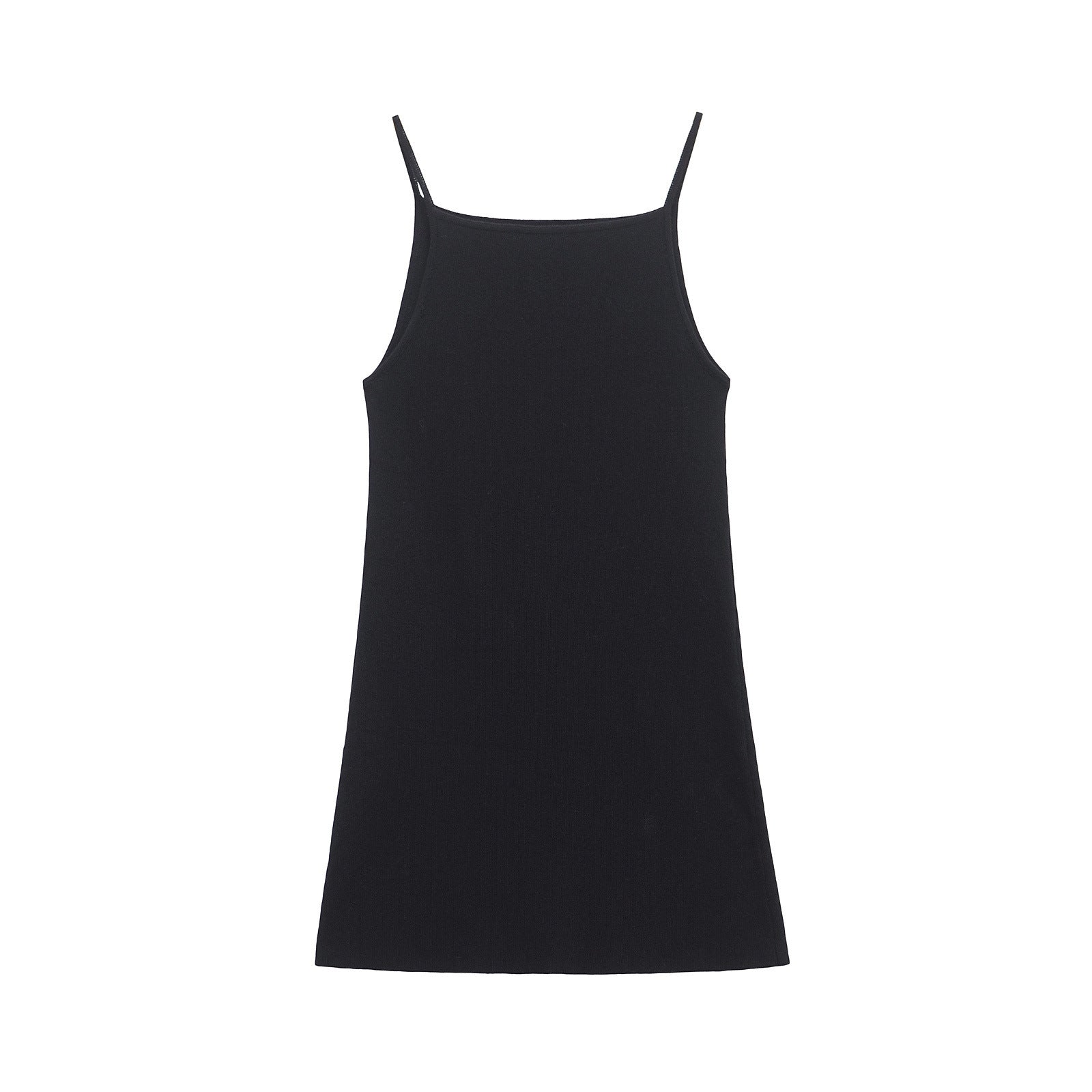 Women Casual Leisure Black Short Dress