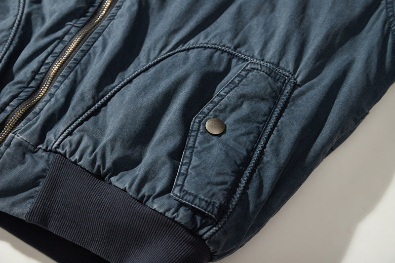Men Winter Pilot Bomber Jacket