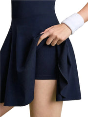 Women Backless Halter Neck Tennis Activewear Dress