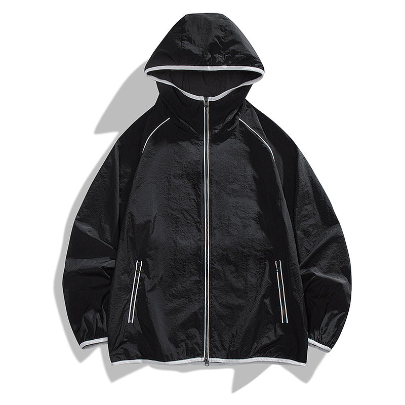 Men Fishing and Hiking Outdoor Sports Sunscreen Jacket
