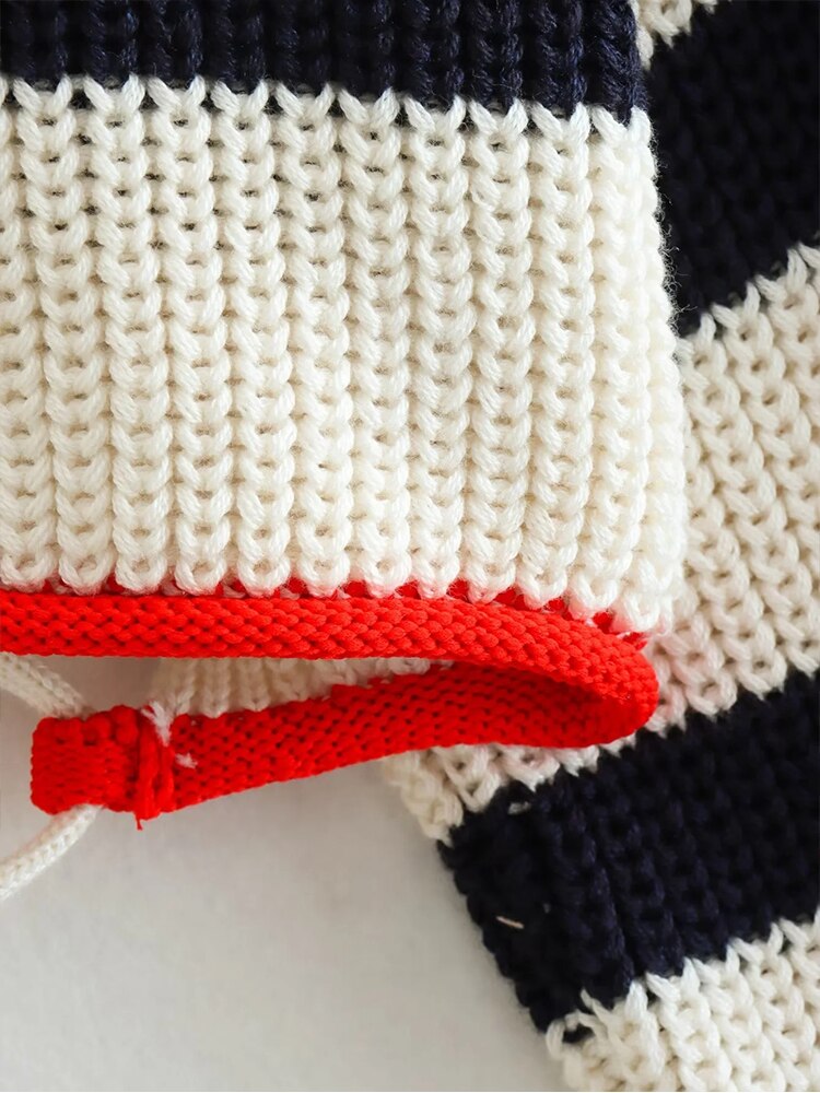 Woman Knitted Long Sleeve Pullover Sweaters