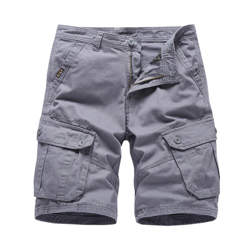 Mens Summer Casual Loose Cargo Capris Shorts