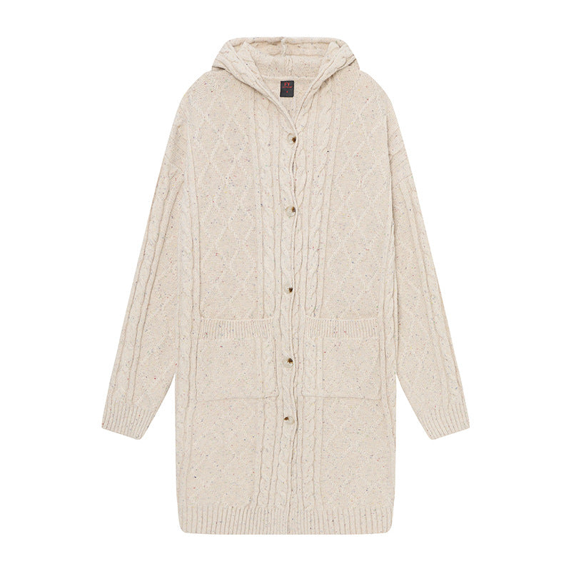 Women Knit Cardigan Sweater