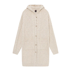 Women Knit Cardigan Sweater