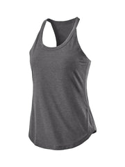 Women Scoop Neck Active Tank Tops