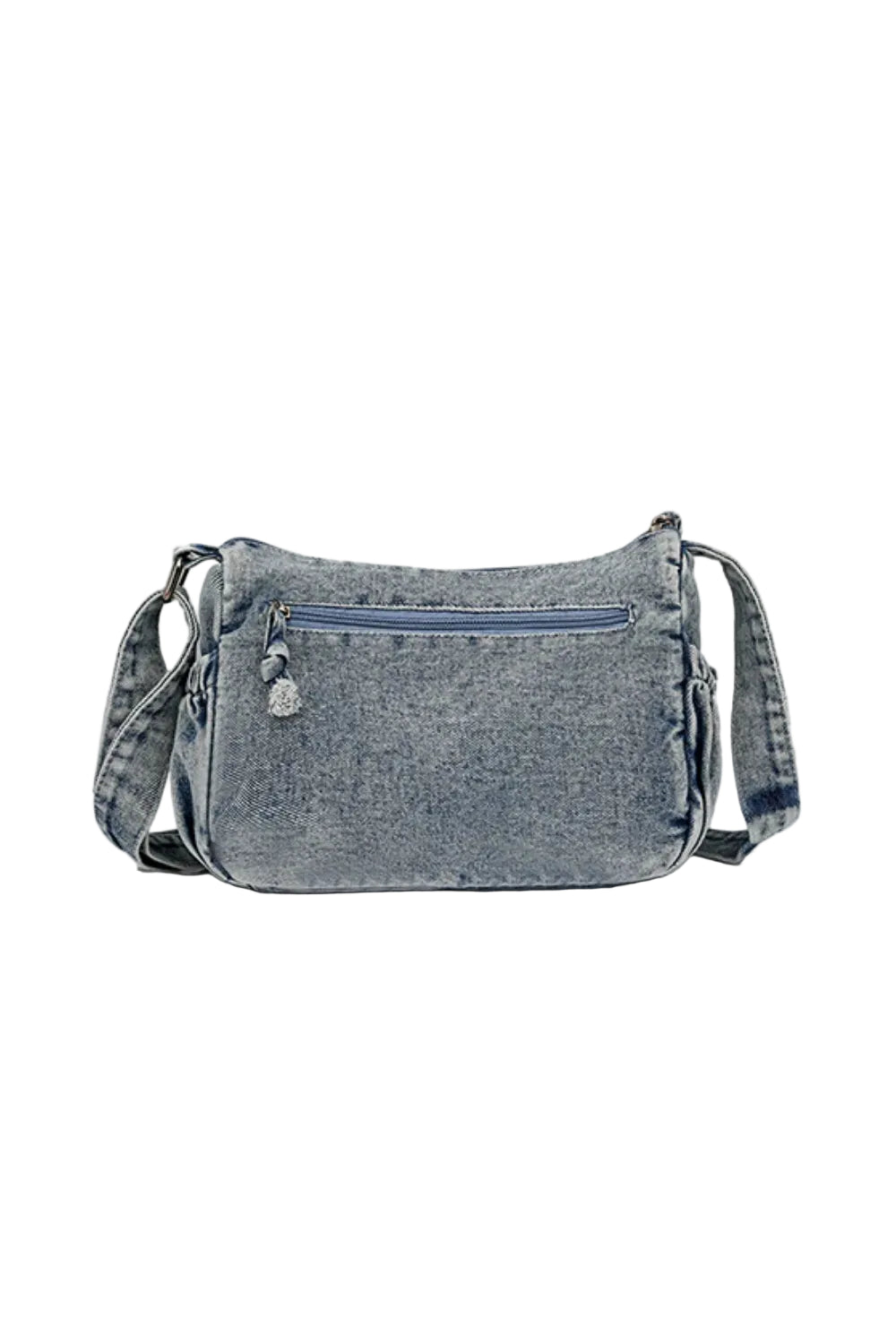 Accessories Women Adjustable Strap Denim Crossbody Bag
