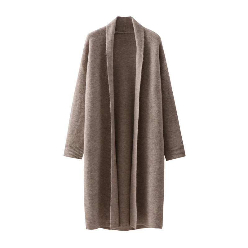 Women Long Loose Sweater Jacket