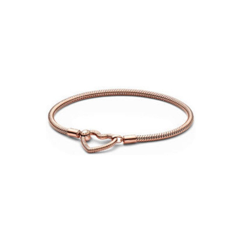 Women Accessories Buckle TO Heart O Shape Bracelet