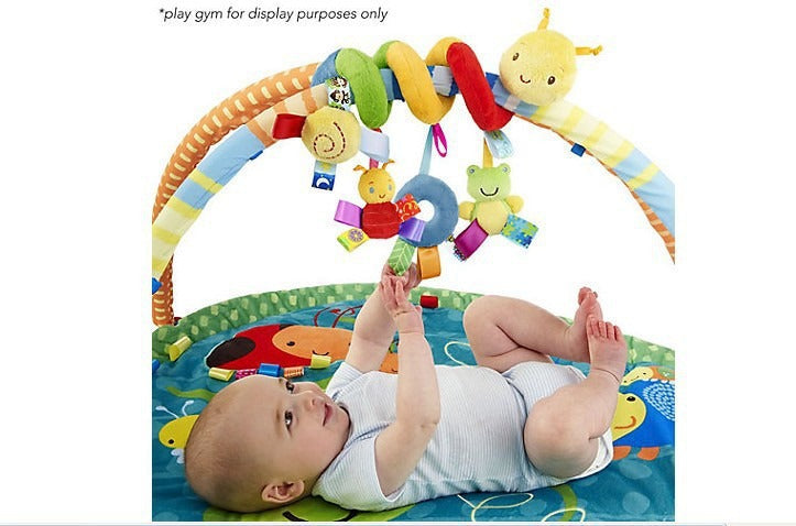 Newborn Music Bed Wrapping Bell Hanging Soft Fabric Plush Bedhead