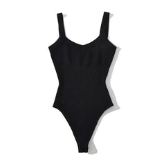Women Summer Tank Sleeveless Knit Bodysuits