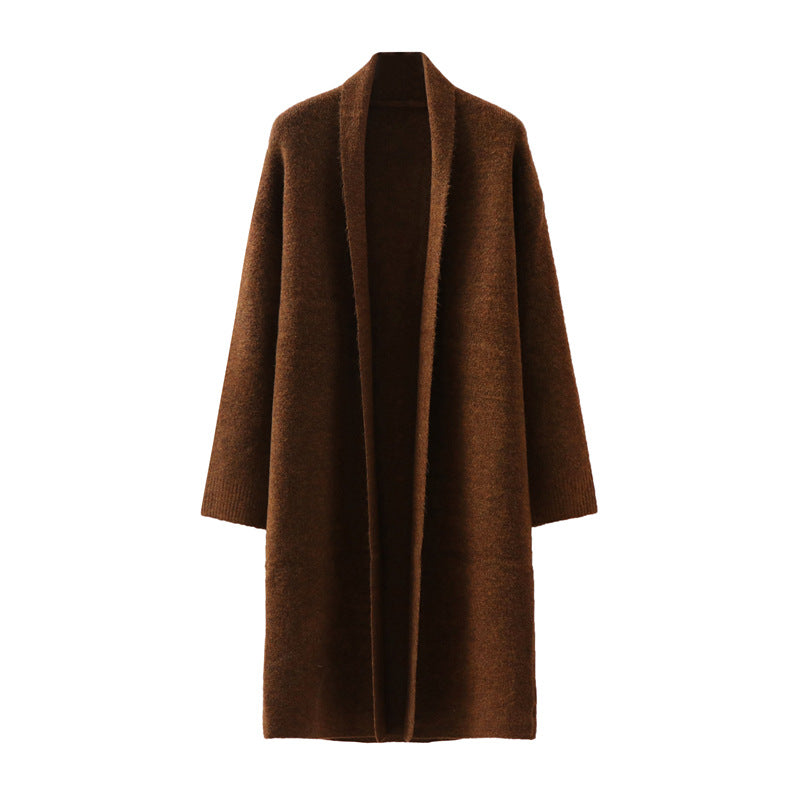 Women Long Loose Sweater Jacket