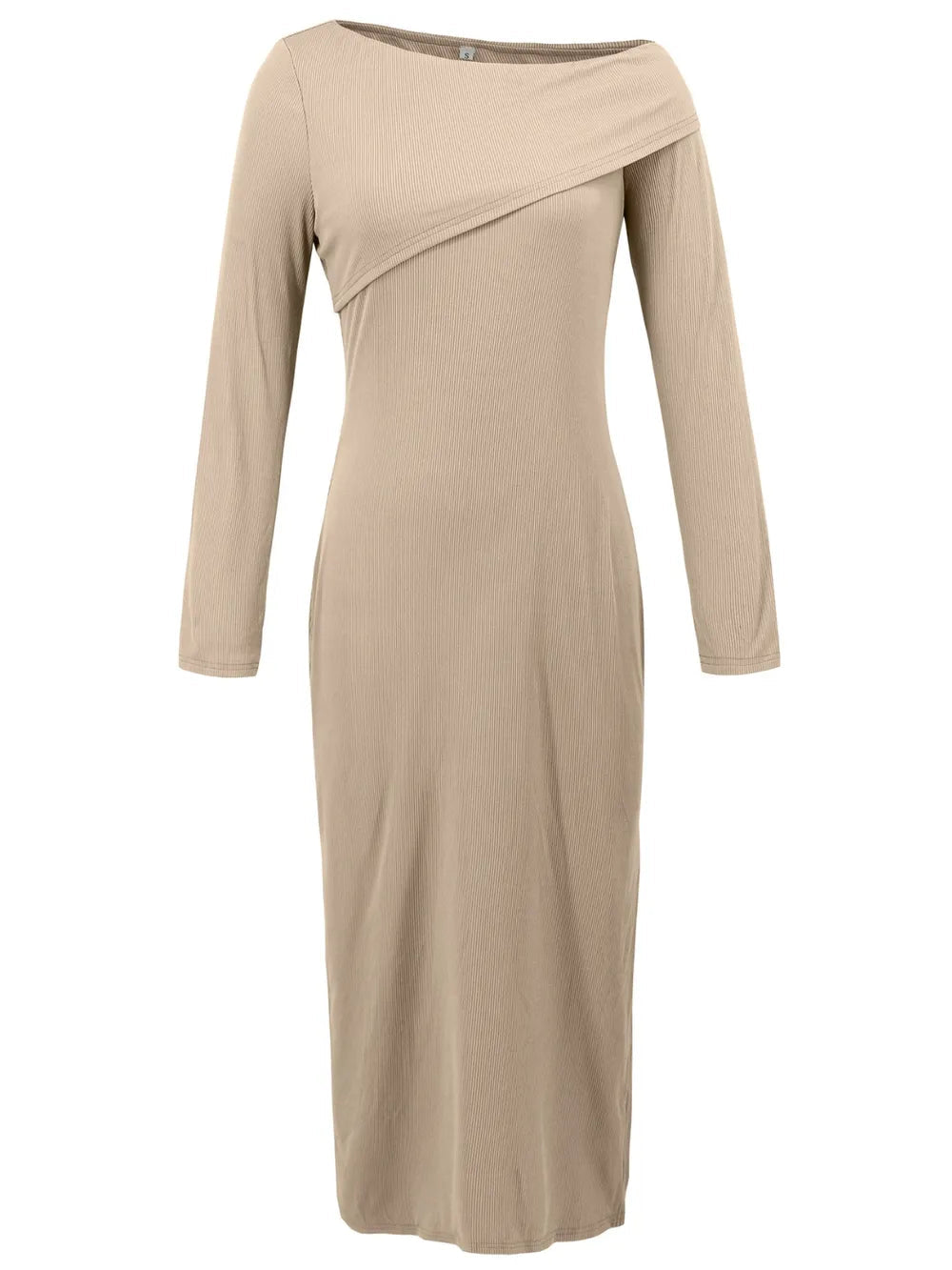 Women Casual Slant Off Shoulder Dress