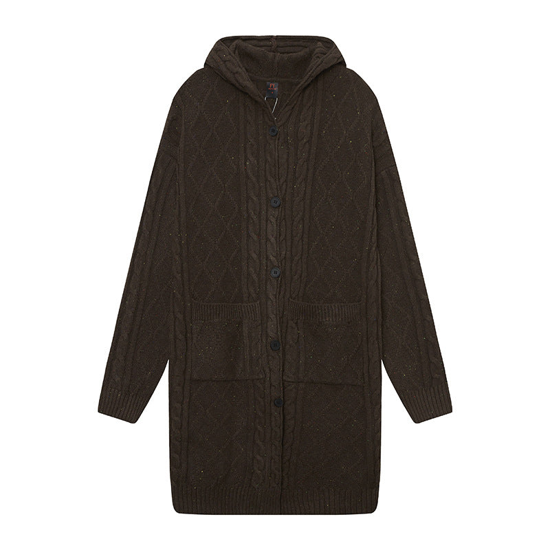 Women Knit Cardigan Sweater