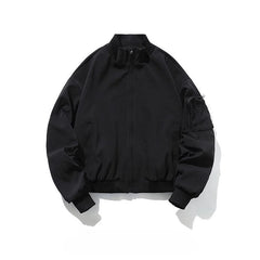 Men Casual Sleek Bomber Jacket
