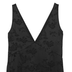 Women Casual Embossed Sleeveless Dress