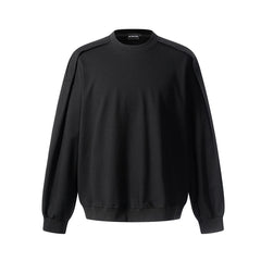 Men Casual Round Neck Pullover Sweatshirt
