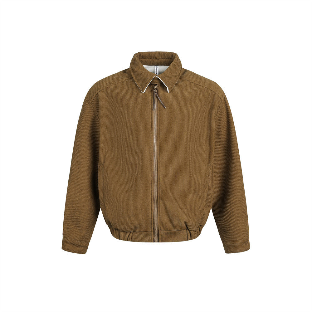 Men Corduroy Cotton Trucker Jacket