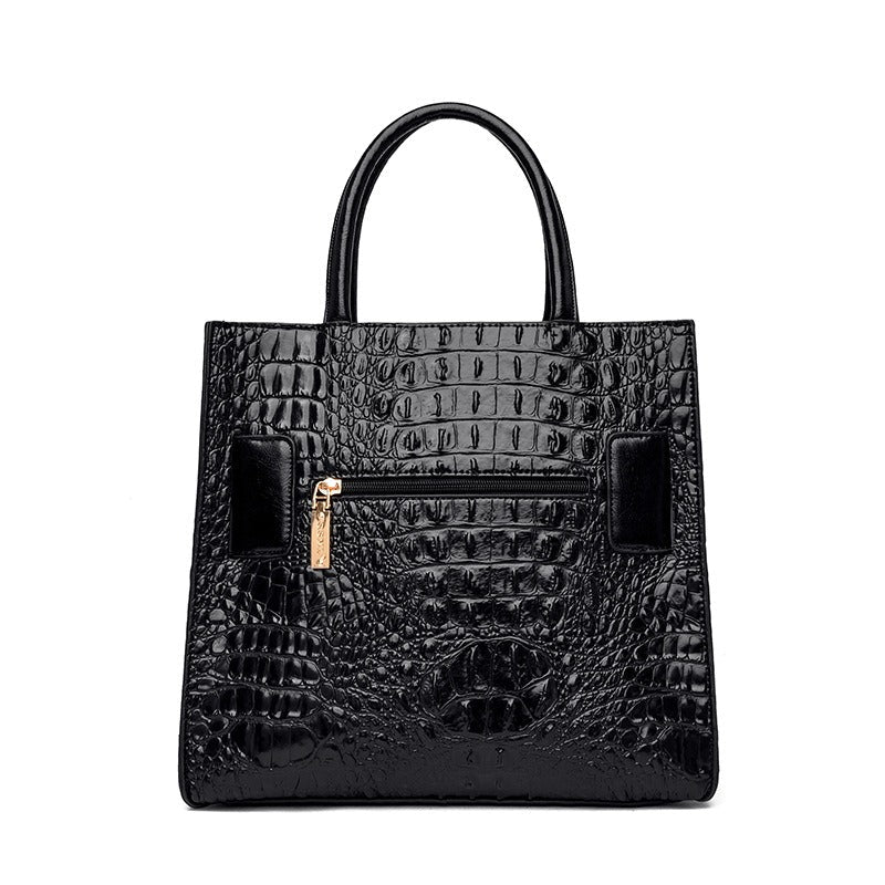 Accessories Women Crocodile Vintage Crossbody Tote Bag