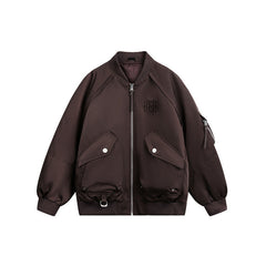 Men Utility Duck Down Puffer Collared Jacket