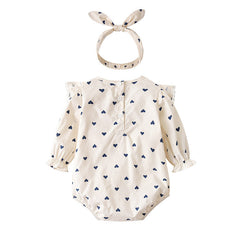 Newborn Infant Cotton Clothes Love Baby Onesie Romper