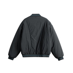 Men Warm Winter Cotton Baseball Collar Jacket