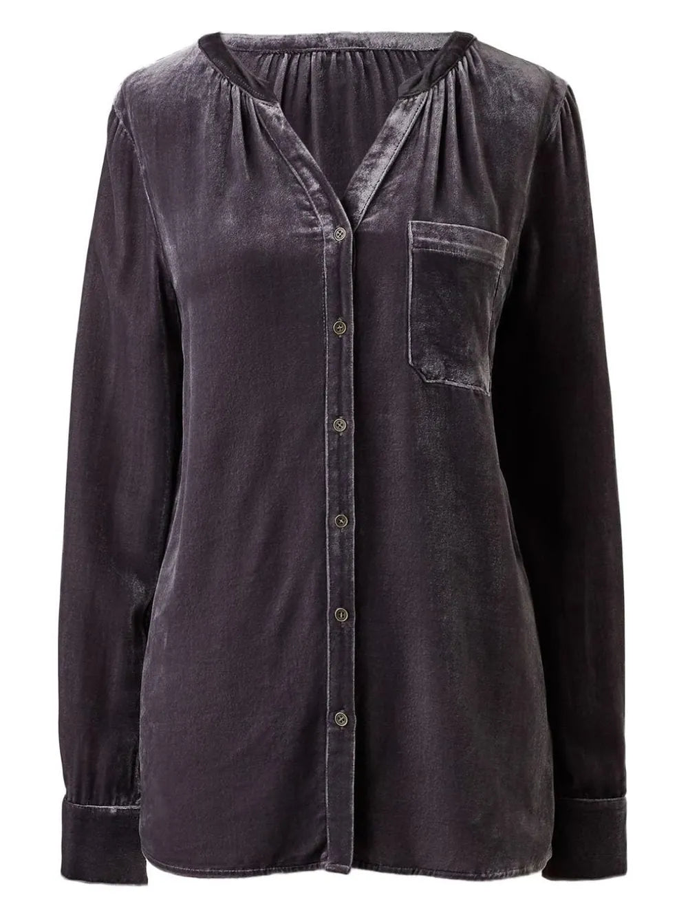 Women Button Down Long Sleeve Shirt