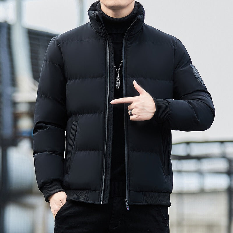Men Casual Padded Sleek Jacket
