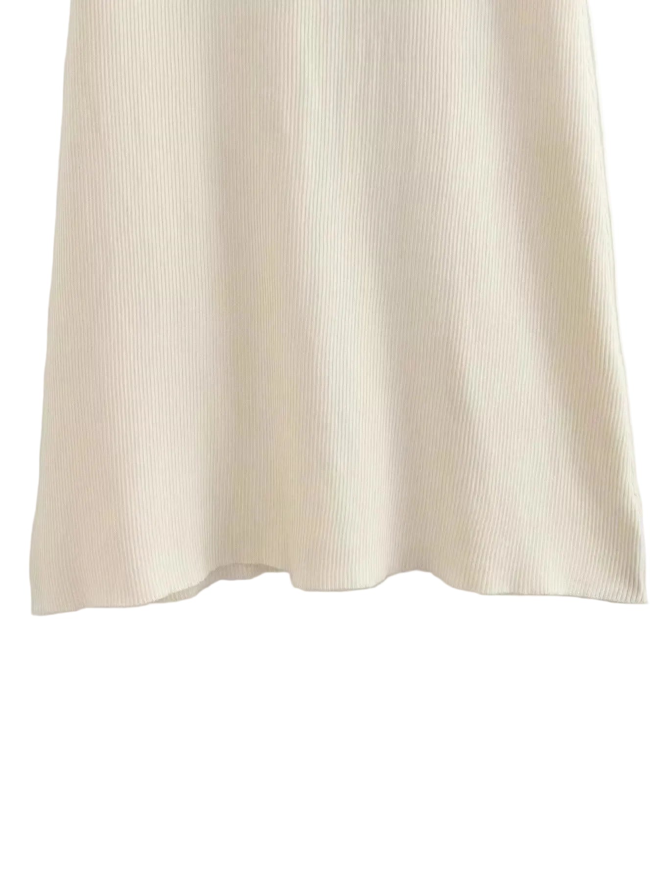 Women Elegant Knitted Backless Sleeveless Dress