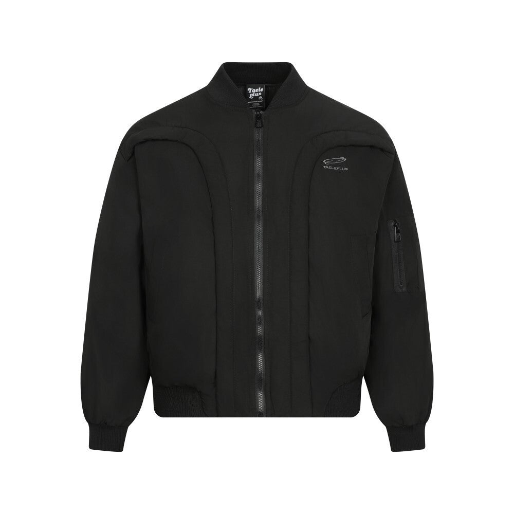 Men Cotton Warm Zipper Bomber Jacket