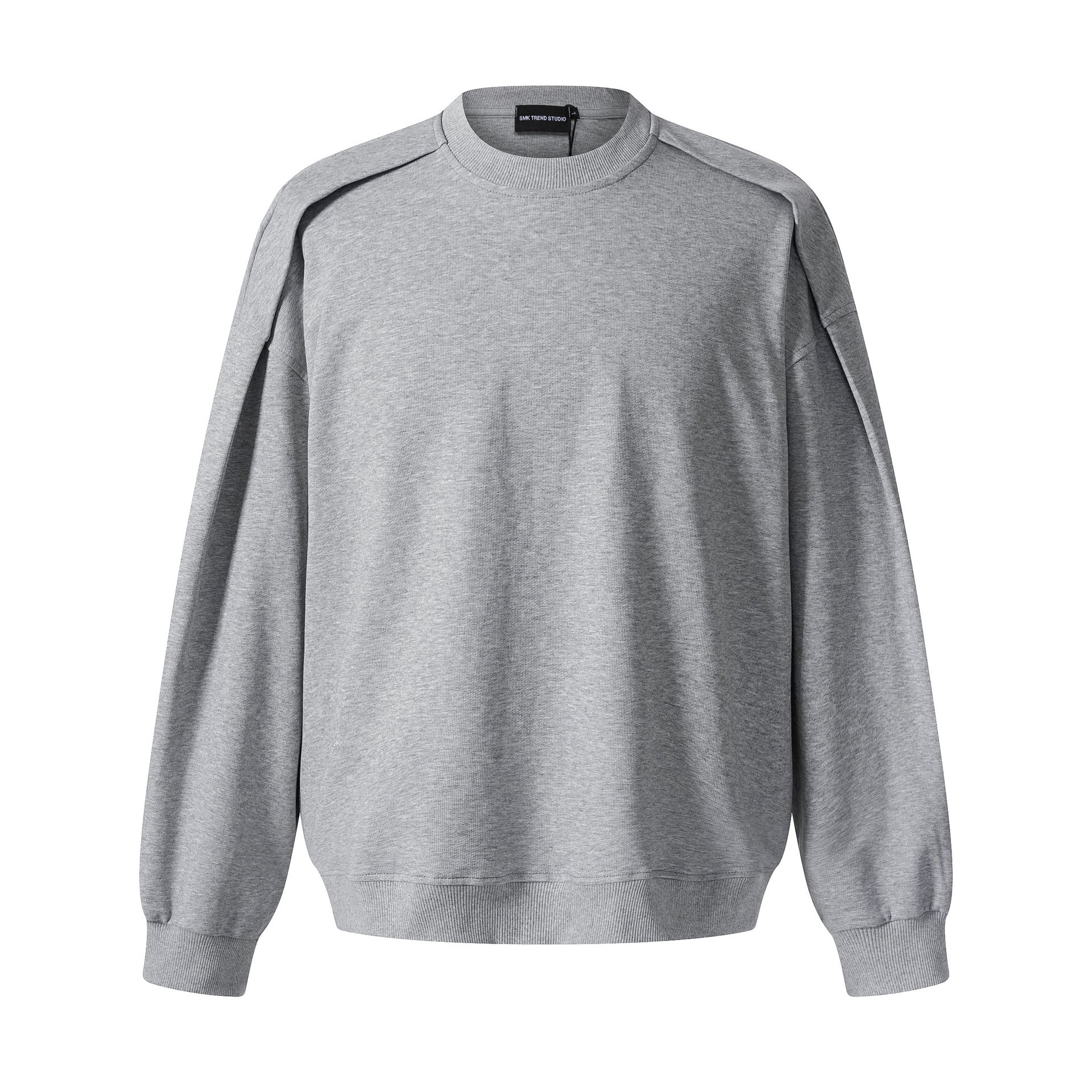 Men Casual Round Neck Pullover Sweatshirt