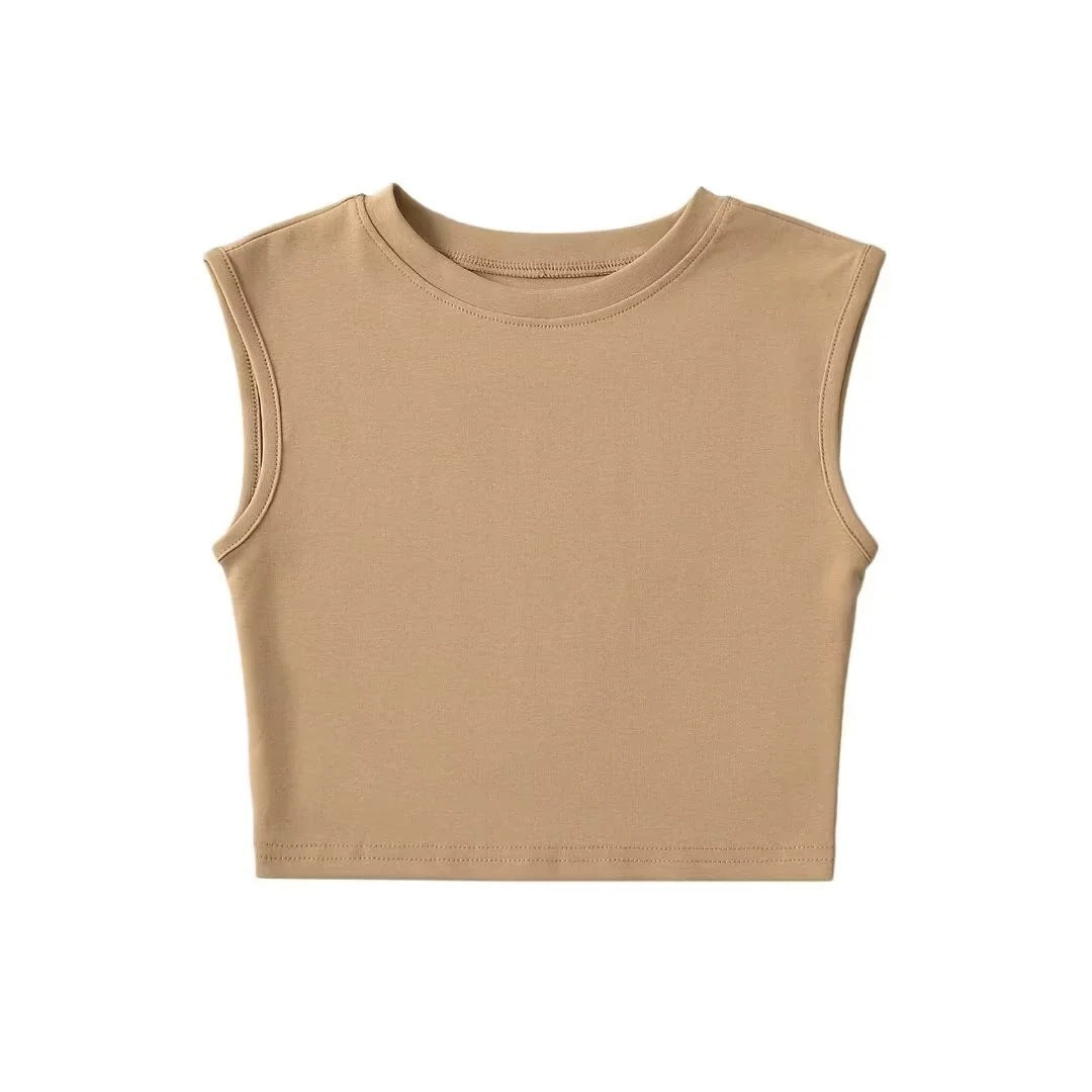 Women Cotton Cap Sleeve Tank Tops