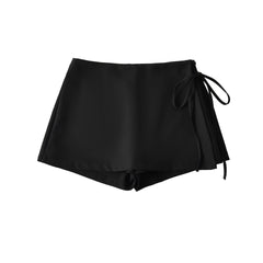 Women Side Slit Skorts Bottoms